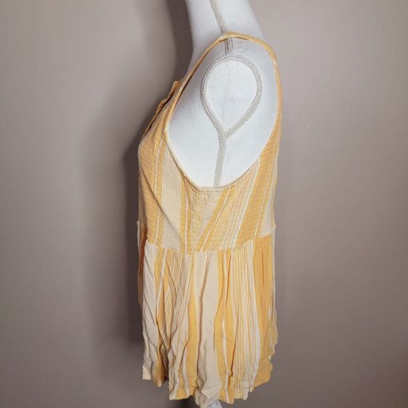 Torrid Yellow Stripe Tank Top Size 0 Large - Picture 5 of 8